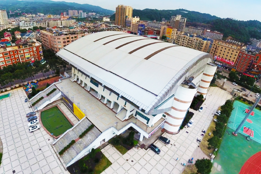 光耀福鼎 | 广东七大洲以科技之光照亮城市体育新地标
